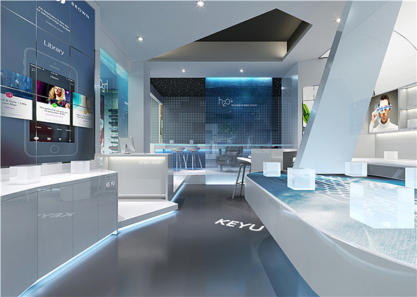 珠海科宇数码店装修设计 科技感与用户体验的完美融合